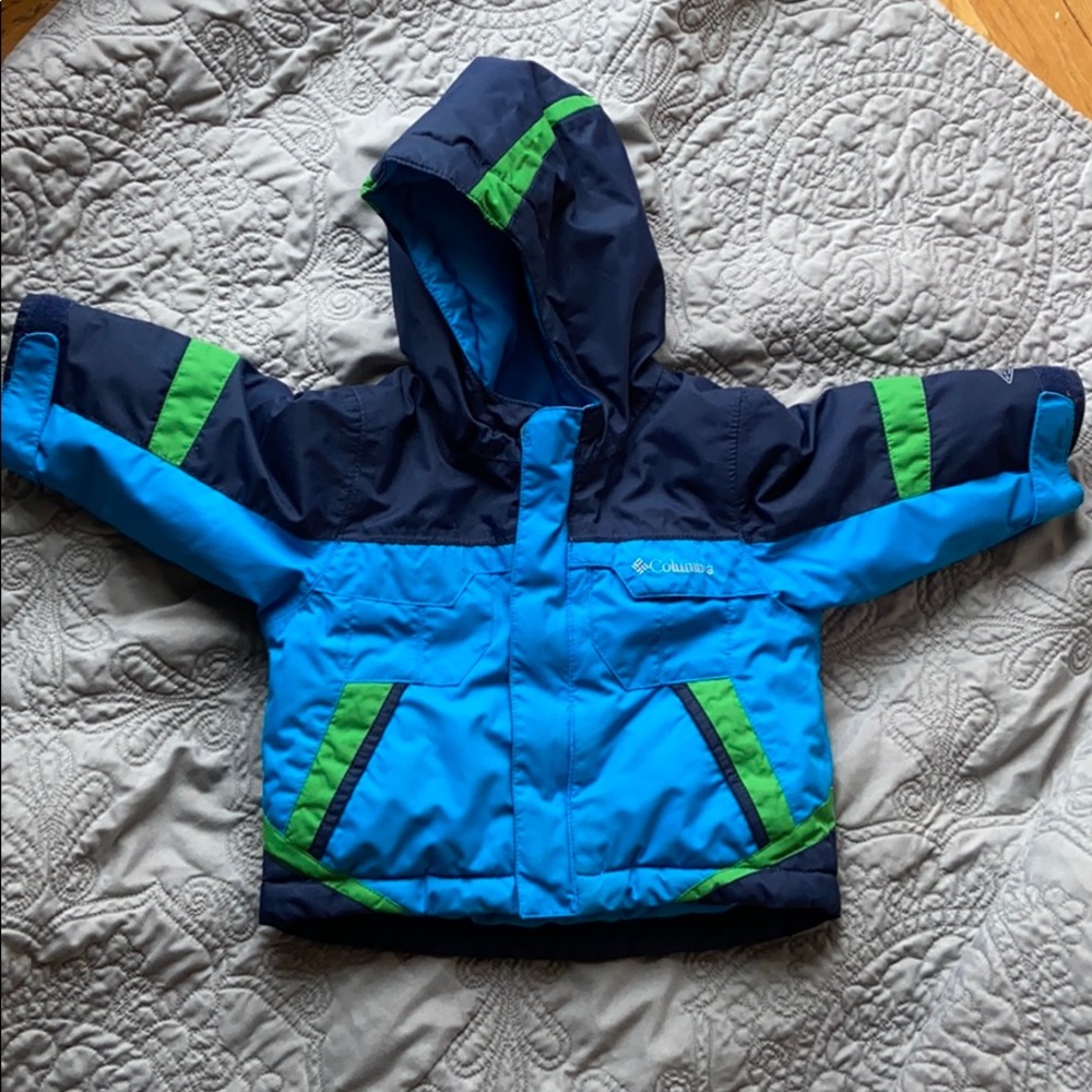 Columbia jacket boys 12 month blue